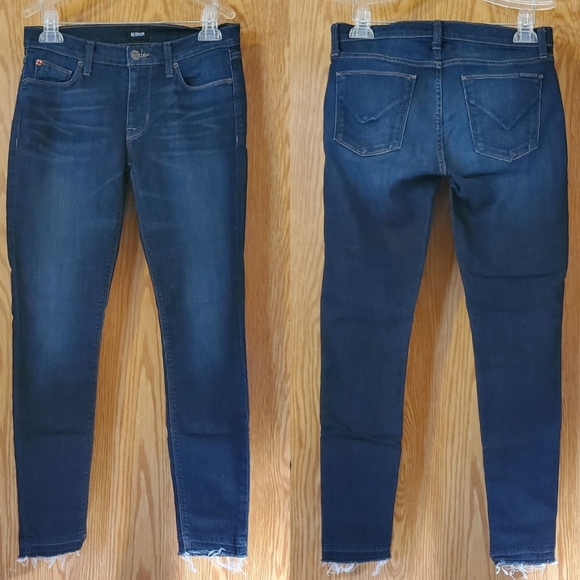 Hudson Krista ankle super skinny jeans with raw hem - Picture 2 of 16